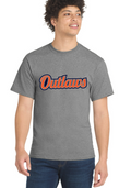 Outlaws heather grey logo kids t-shirt