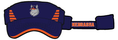 Outlaws Maverick logo adult visor